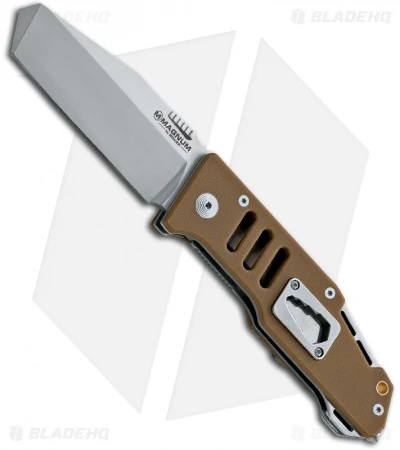 Boker Magnum Timberman Liner Lock Knife (3.375" Satin) 01RY144 1 Boker Magnum Timberman Liner Lock Knife (3.375" Satin) 01RY144