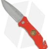 Boker Magnum To Serve & Protect Fire Dept Lock Knife (4.75" Satin) 01MB366