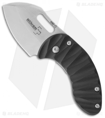 Boker Plus Nano Frame Lock Knife Black (1.875" Satin) 01BO600 1 Boker Plus Nano Frame Lock Knife Black (1.875" Satin) 01BO600