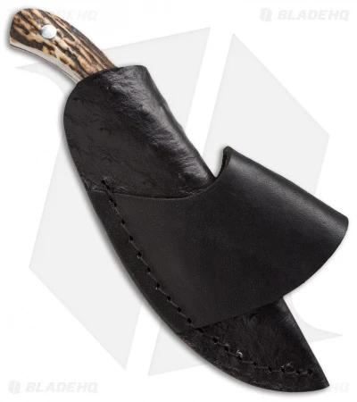 Boker Plus Cowboy Crossdraw Fixed Blade Knife Stag (2.875" Polish) 02BO515 2 Boker Plus Cowboy Crossdraw Fixed Blade Knife Stag (2.875" Polish) 02BO515 - Image 2