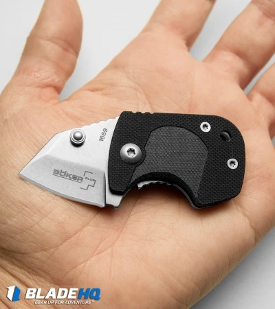 Boker Plus DW-1 Frame Lock Money Clip Knife Black Zytel (1" Stonewash) 01BO573 5 Boker Plus DW-1 Frame Lock Money Clip Knife Black Zytel (1" Stonewash) 01BO573 - Image 5