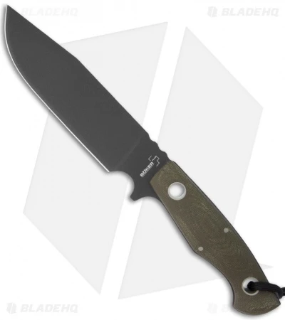 Boker Plus VoxKnives Rold Black Fixed Blade Knife (6.25" Black) 02BO292 1 Boker Plus VoxKnives Rold Black Fixed Blade Knife (6.25" Black) 02BO292