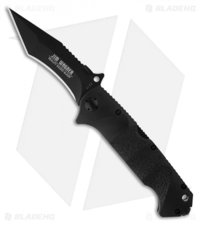 Boker Plus Jim Wagner Reality-Based Lockback Knife (3.875" Black) 01BO050 1 Boker Plus Jim Wagner Reality-Based Lockback Knife (3.875" Black) 01BO050