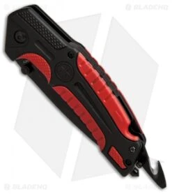 Boker Plus Savior 1 Liner Lock Knife Black/Red (3.3" Black) 01BO320 -Boker boker plus savior 1 black red 01BO320 BHQ 36334 er hook