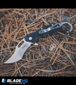 Boker Plus Wildcat Karambit Liner Lock Flipper Knife Black (2.8" Satin) 01BO772 -Boker boker plus wildcat karambit BHQ 36333 dl pine needles