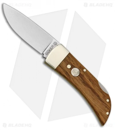 Boker Pocket Lockback Folding Knife Rosewood (2" Satin) 111004 1 Boker Pocket Lockback Folding Knife Rosewood (2" Satin) 111004