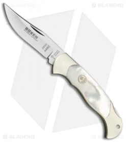 Boker Scout Lock Back Pocket Knife Mother Of Pearl (3.125" Satin) 112005