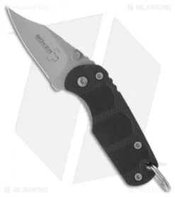 Boker Plus CLB Keycom Keychain Frame Lock Knife (1.5" Bead Blast) 01BO530
