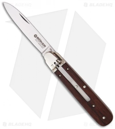 Boker Leverlock 713 Automatic Knife Cocobolo (3.3" Polish) 110713 1 Boker Leverlock 713 Automatic Knife Cocobolo (3.3" Polish) 110713