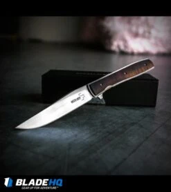 Boker Plus Urban Trapper Knife Cocobolo (3.5" Satin) 01BO734 Brad Zinker -Boker boker urban trapper cocobolo wood BHQ 28800 dl