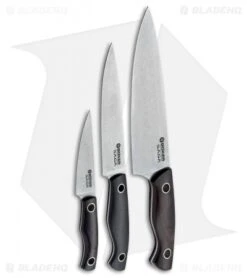 Boker Vox Saga 3-Piece Kitchen Knife Set Grenadill Wood