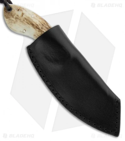 Boker VoxKnives Rhino Stag Fixed Blade Knife (3" Satin) 02BO269 2 Boker VoxKnives Rhino Stag Fixed Blade Knife (3" Satin) 02BO269 - Image 2